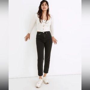 Madewell classic straight Jean in lunar wash